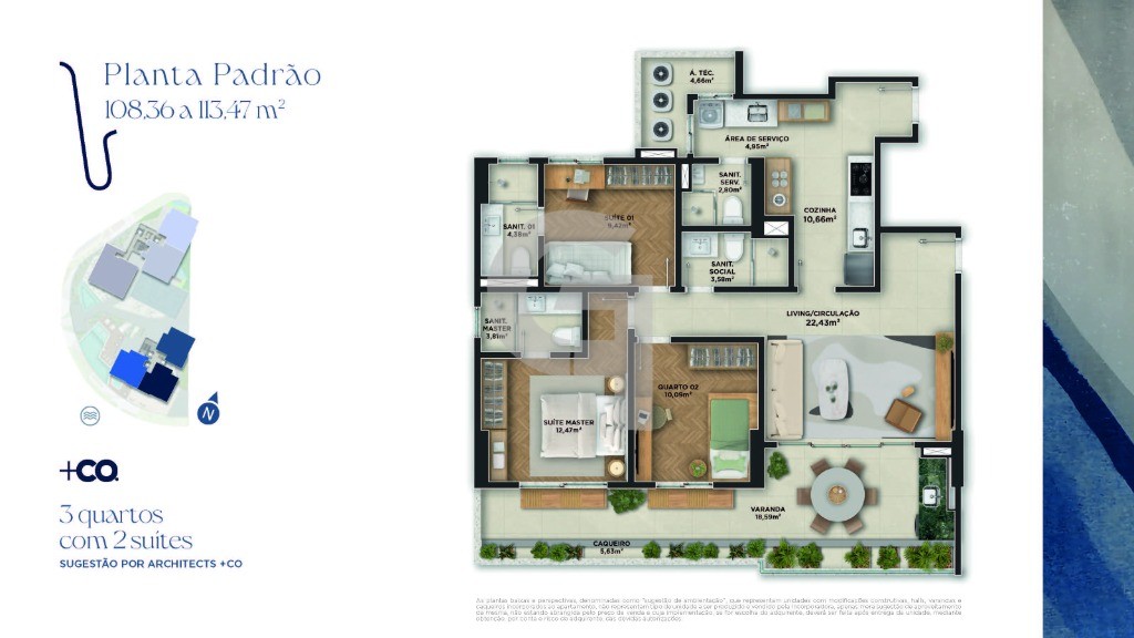 Apartamento, 3 quartos, 109 m² - Foto 27