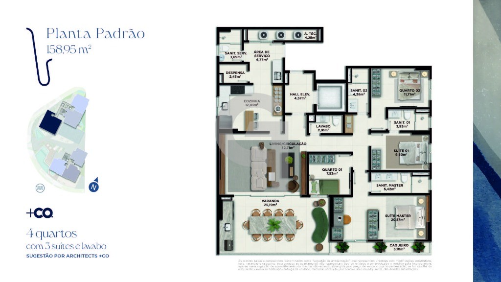 Apartamento, 4 quartos, 158 m² - Foto 28