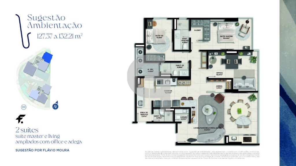 Apartamento, 3 quartos, 109 m² - Foto 35