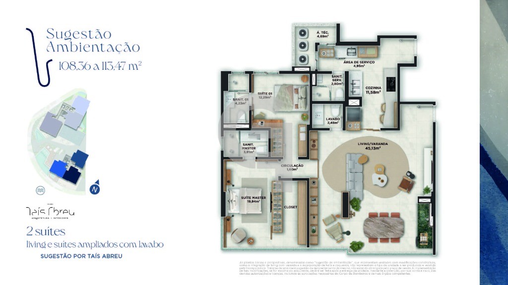 Apartamento, 3 quartos, 109 m² - Foto 36