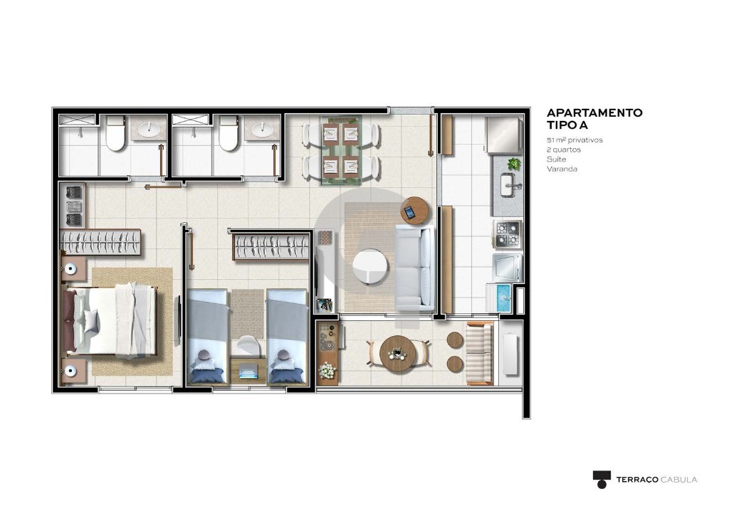 Apartamento, 2 quartos, 64 m² - Foto 35