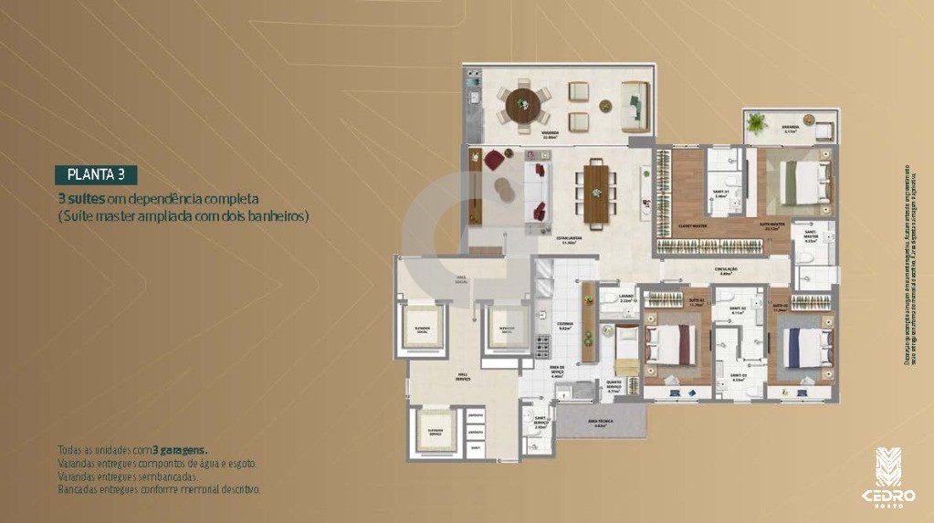Apartamento, 3 quartos, 154 m² - Foto 20