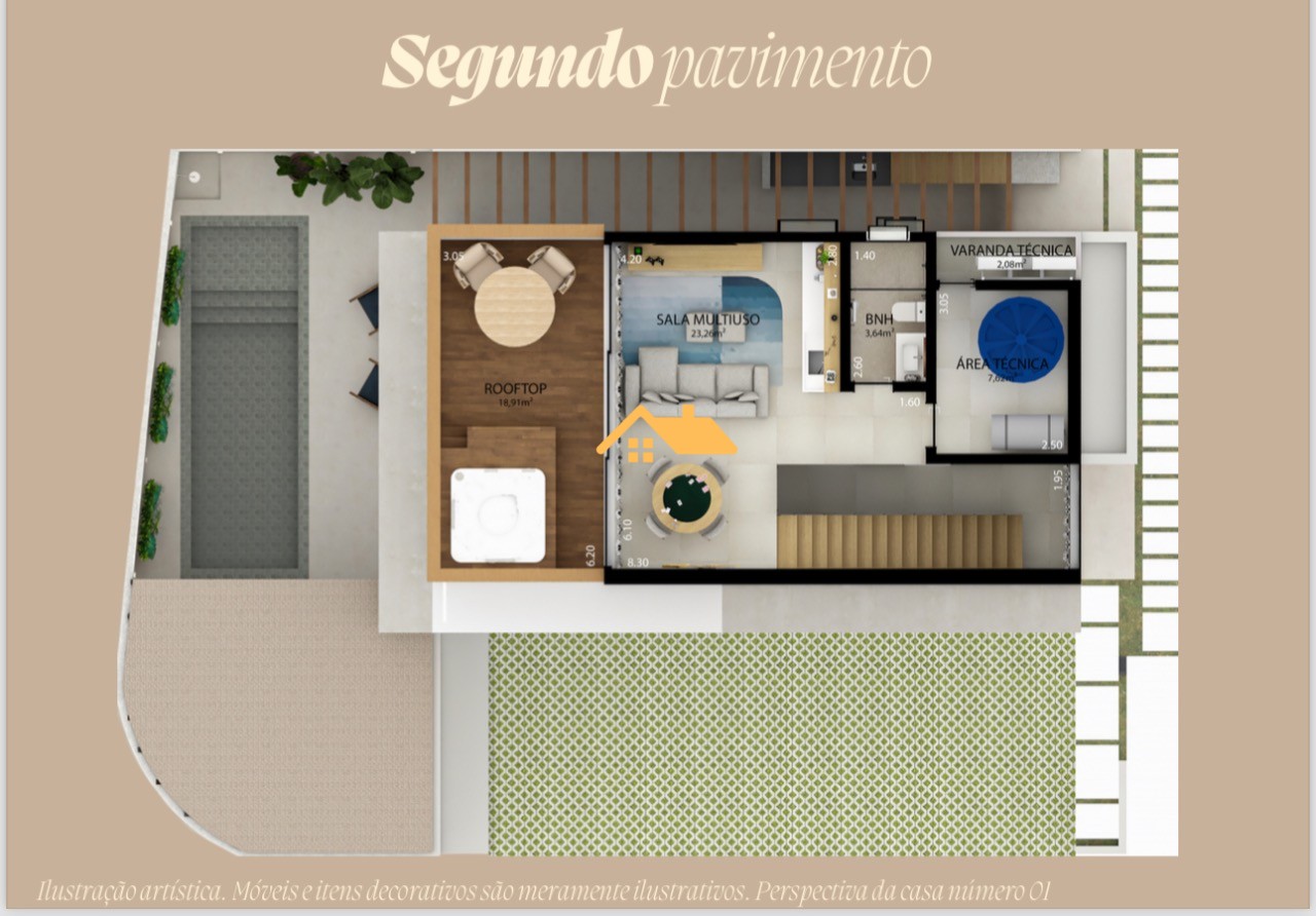 Casa de Condomínio, 5 quartos - Foto 13
