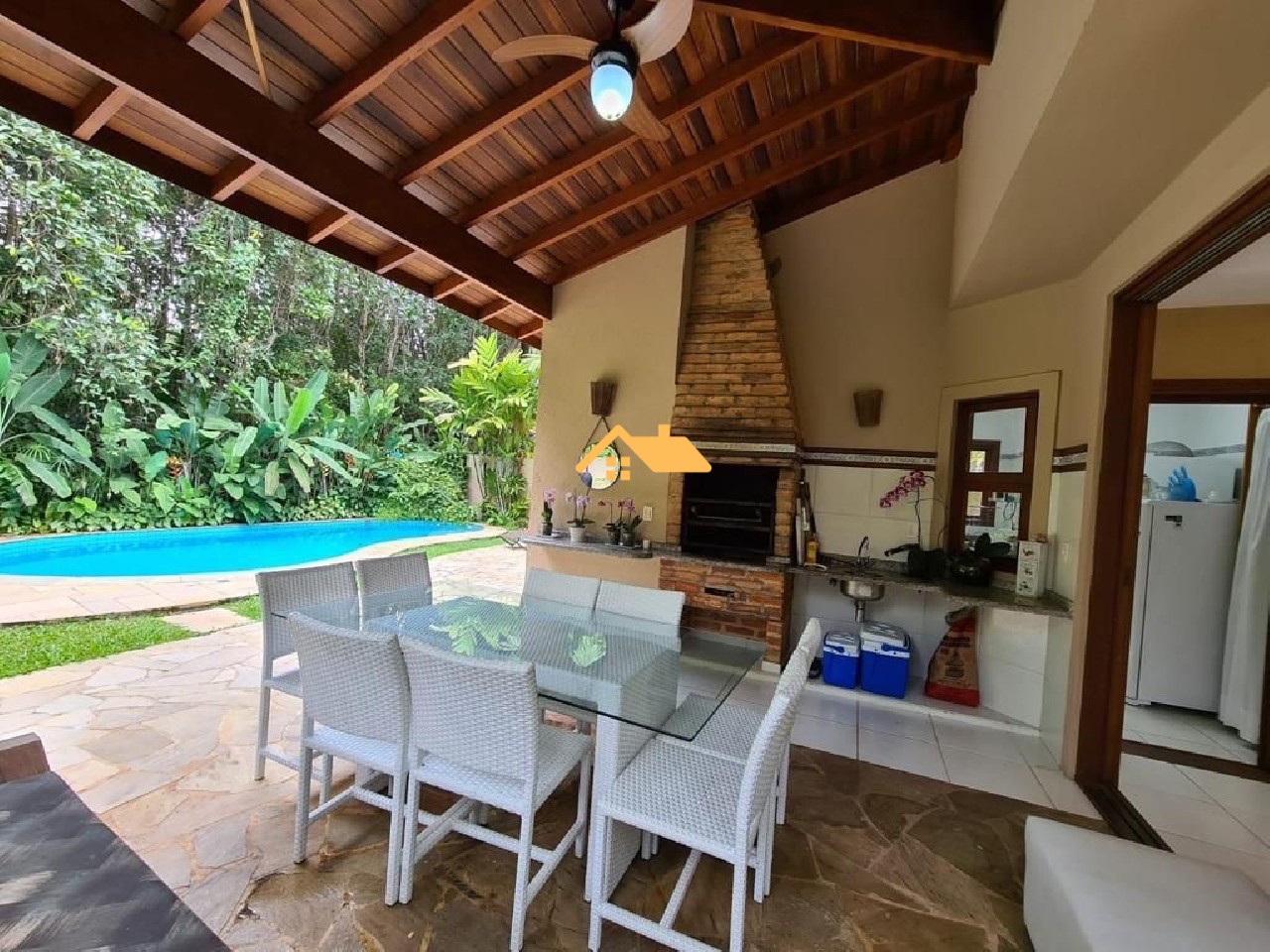 Casa de Condomínio, 6 quartos - Foto 1