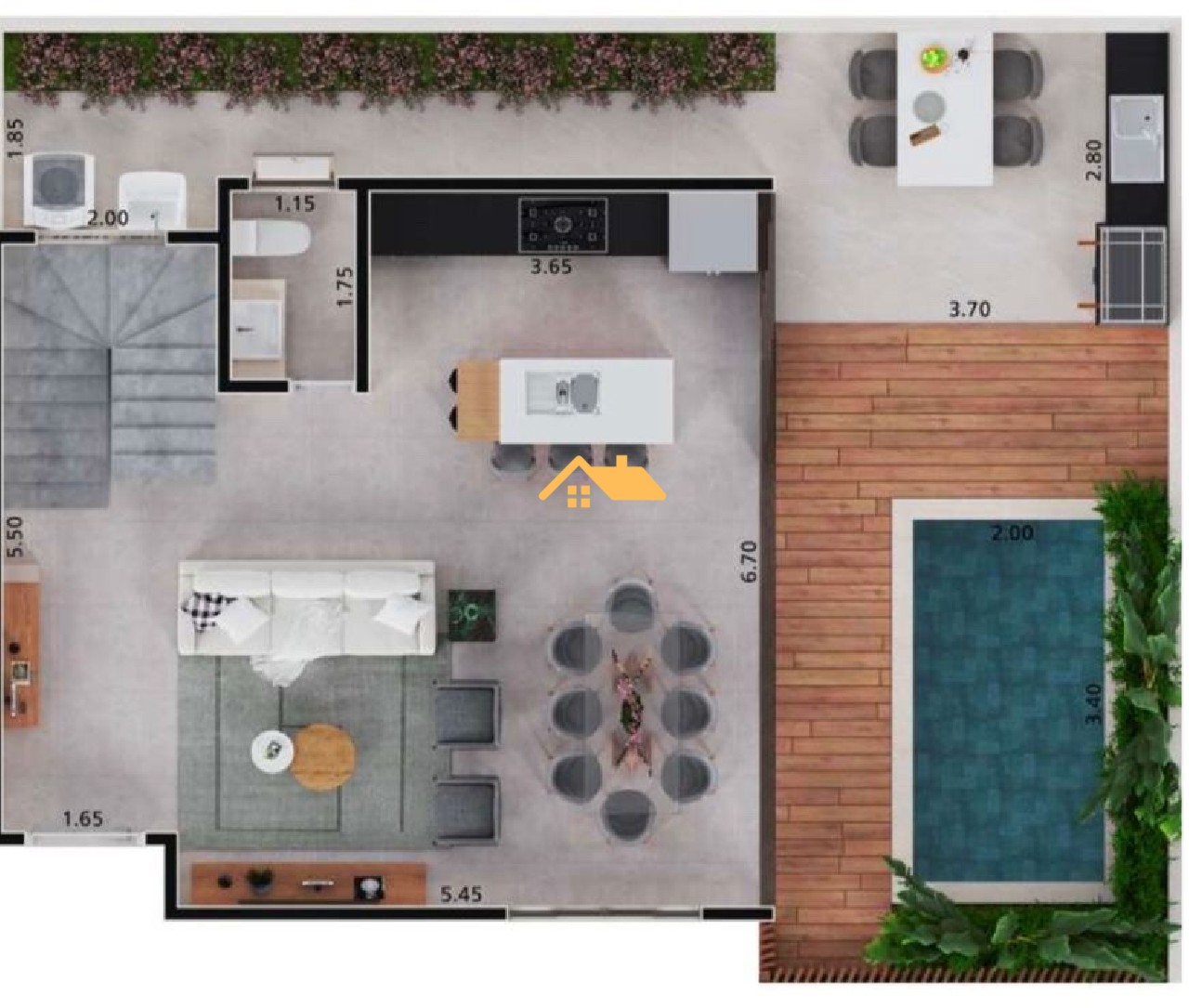 Casa de Condomínio, 4 quartos - Foto 4