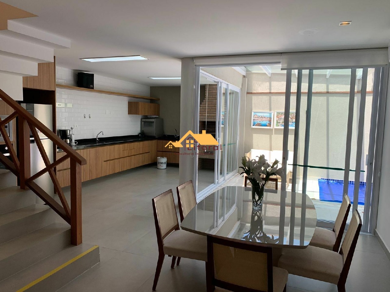 Casa de Condomínio, 4 quartos - Foto 1