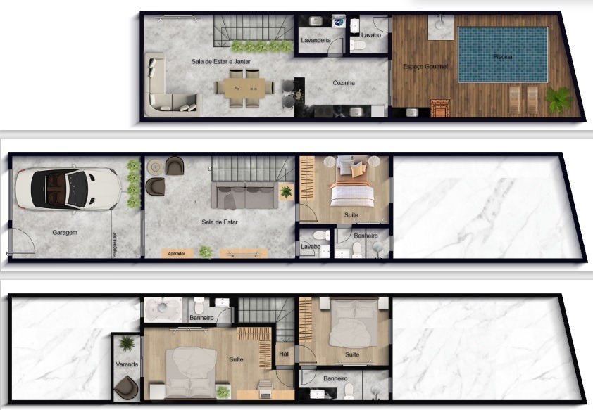 Casa de alto padrão - 3 suítes - área de lazer com piscina e churrasqueira - aceita financiamento bancário e fgts na entrada !!!