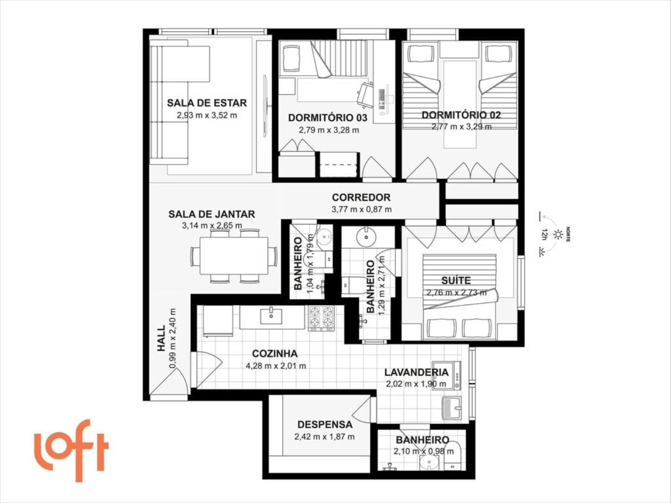 APARTAMENTO RESIDENCIAL em São Paulo - SP, Perdizes