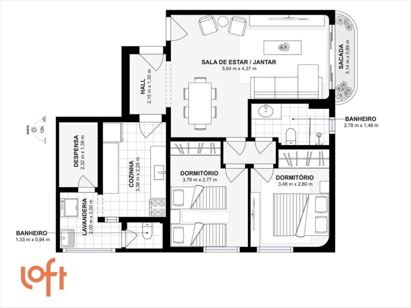 APARTAMENTO RESIDENCIAL em São Paulo - SP, Vila Madalena