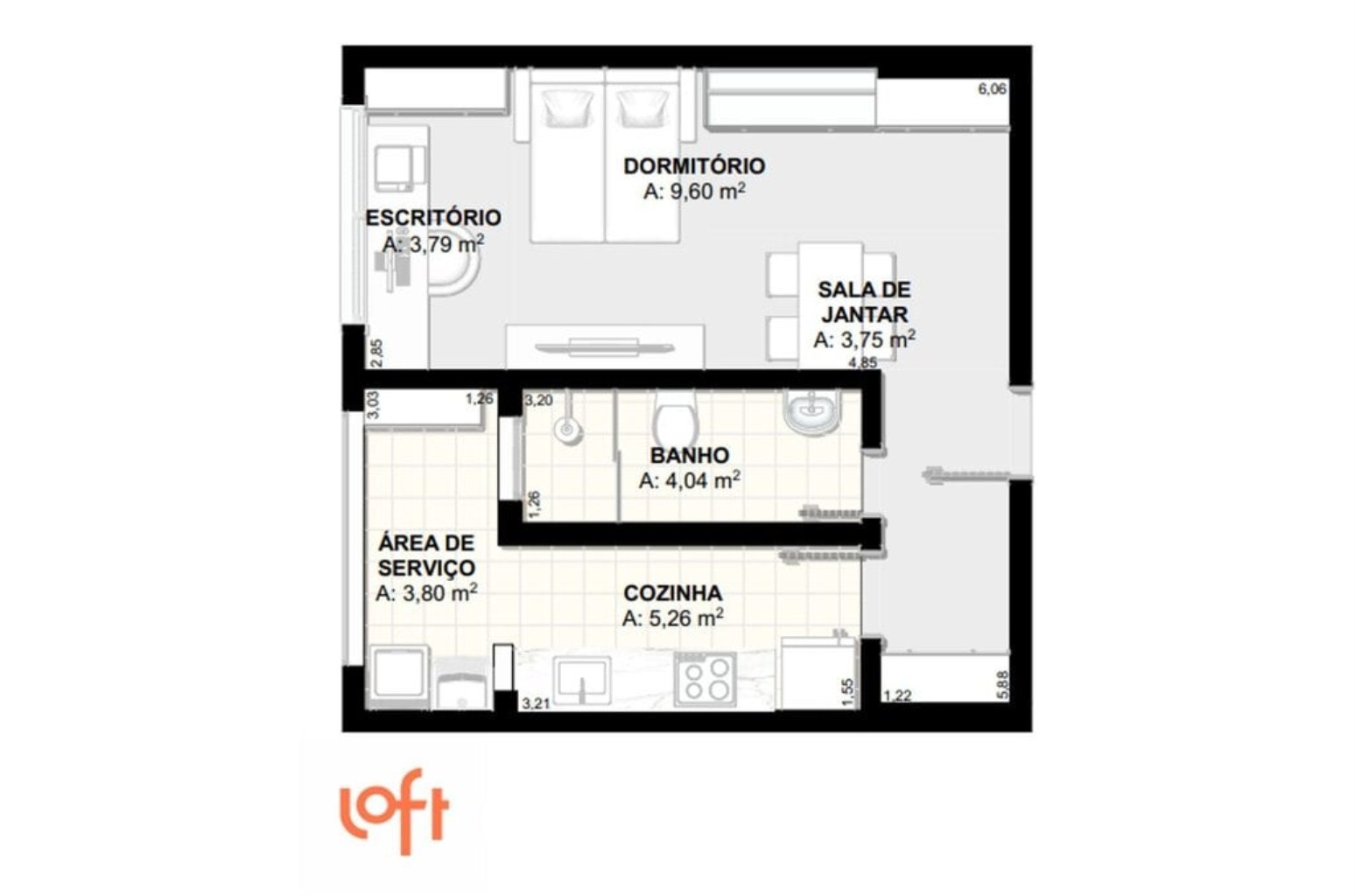 APARTAMENTO RESIDENCIAL em São Paulo - SP, Chácara Klabin
