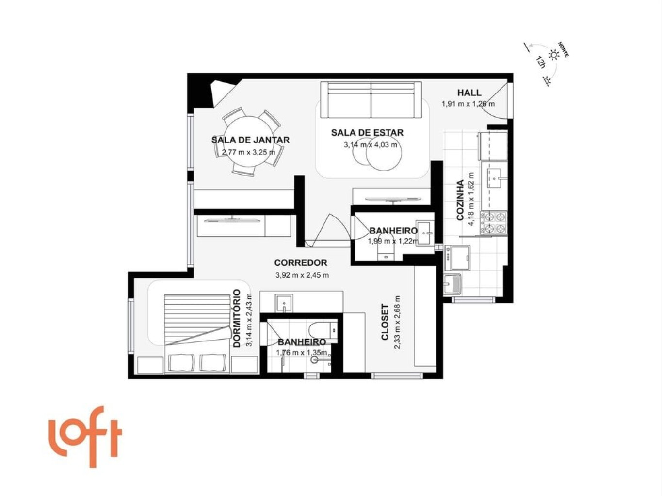 APARTAMENTO RESIDENCIAL em São Paulo - SP, Brooklin Paulista