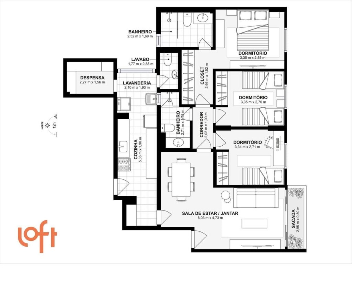 APARTAMENTO RESIDENCIAL em São Paulo - SP, Campo Belo