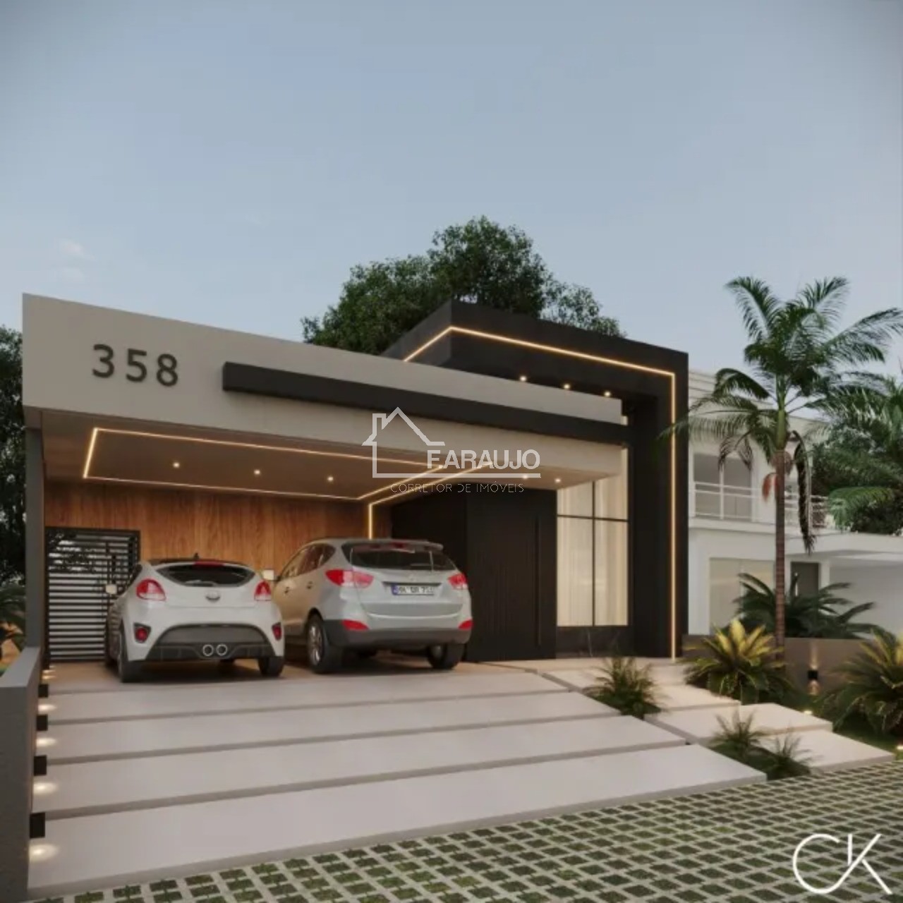 Casa de Condomínio, 3 quartos - Foto 2