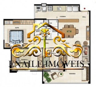 Apartamento residencial em rio de janeiro - rj, jacarepaguá