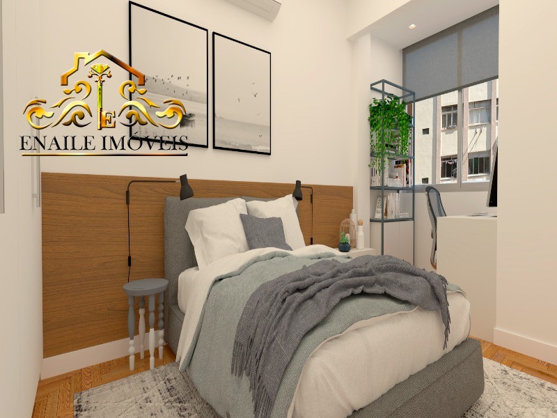 Apartamento residencial em rio de janeiro - rj, laranjeiras