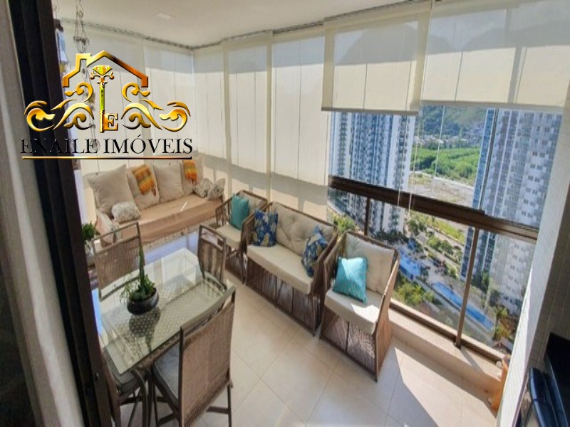 Apartamento residencial em rio de janeiro - rj, barra da tijuca