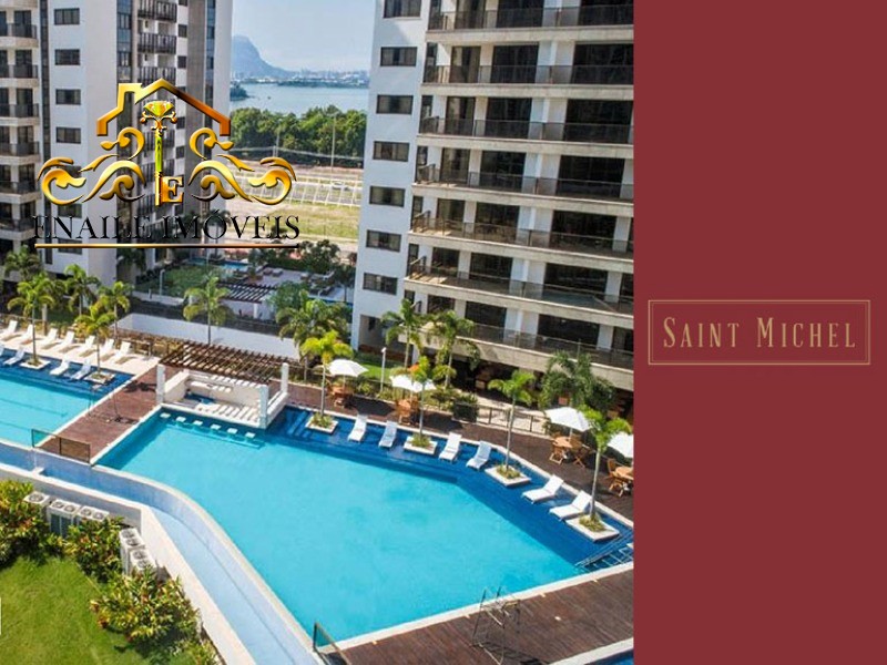 Apartamento residencial em rio de janeiro - rj, barra da tijuca
