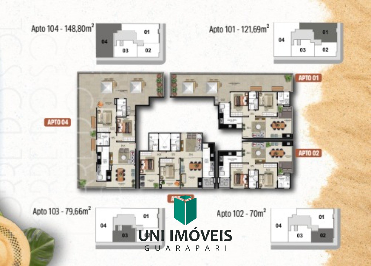 Apartamento, 2 quartos, 70 m² - Foto 4