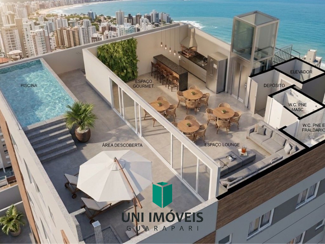 Apartamento, 2 quartos, 58 m² - Foto 2