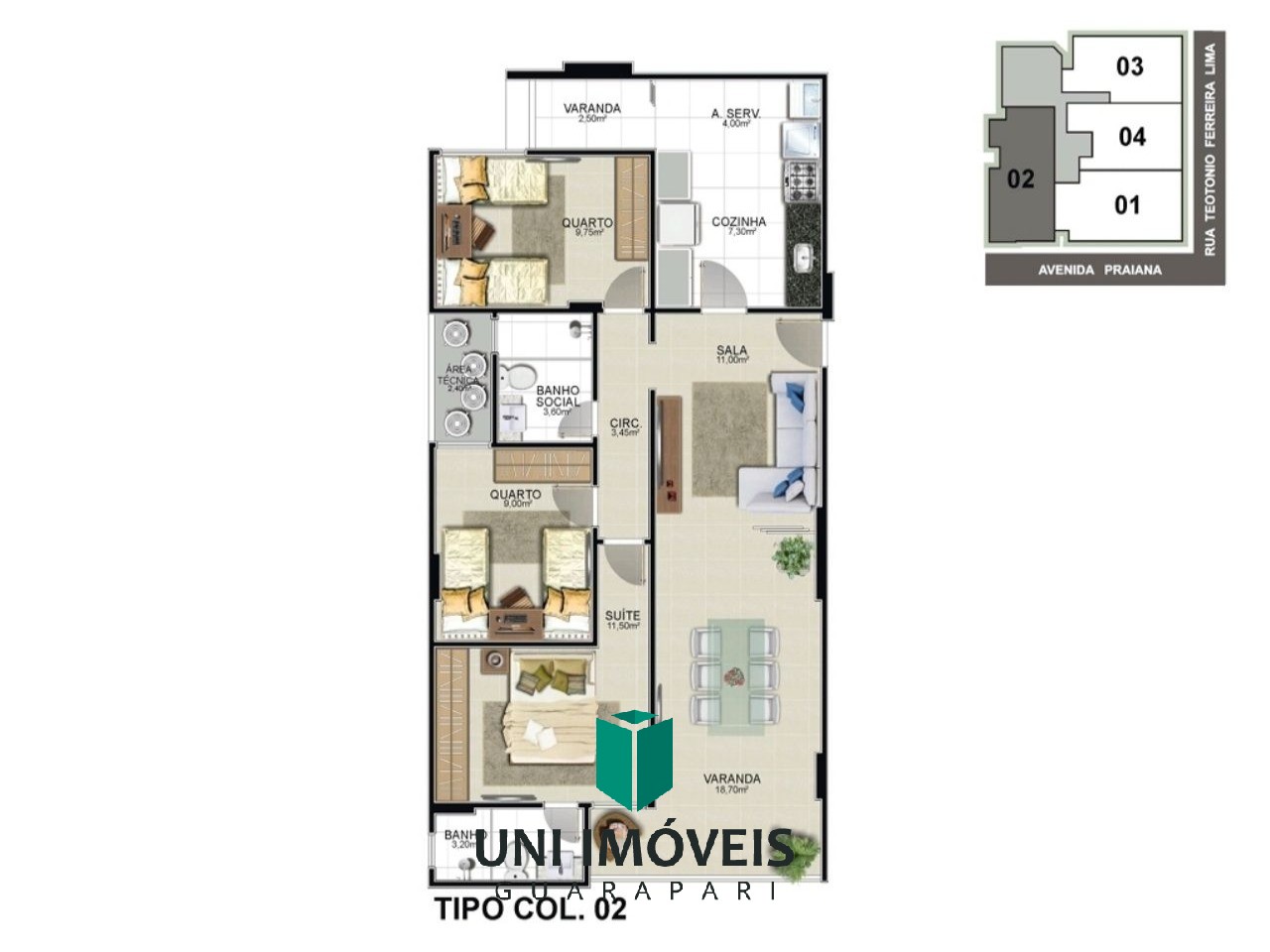 Apartamento, 3 quartos, 92 m² - Foto 19