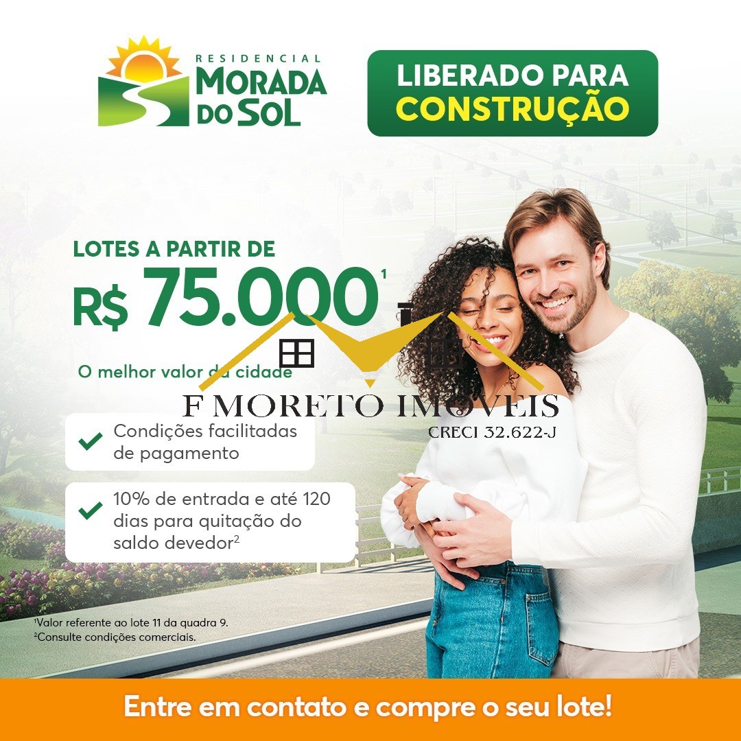 Terreno morada do sol vende, terreno em bairro aberto morada