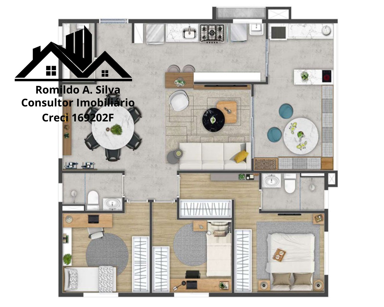 Apartamento residencial em osasco - sp, umuarama