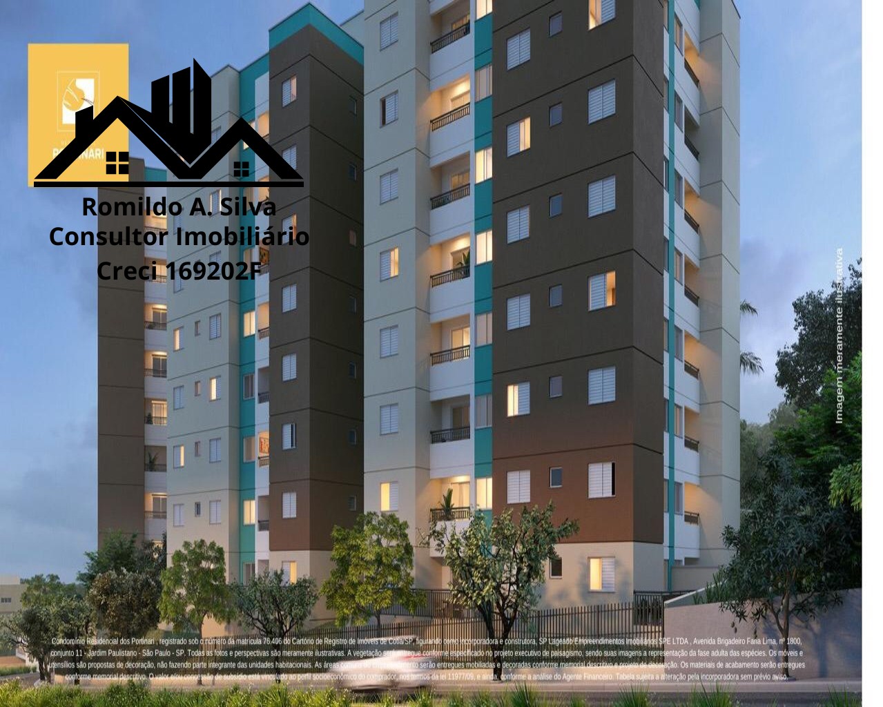 Apartamento residencial em cotia - sp, recanto vista alegre - foto 1