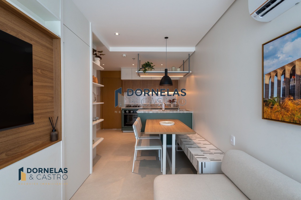 Apto 1 quarto no guará ii raro living residencial alto padrão