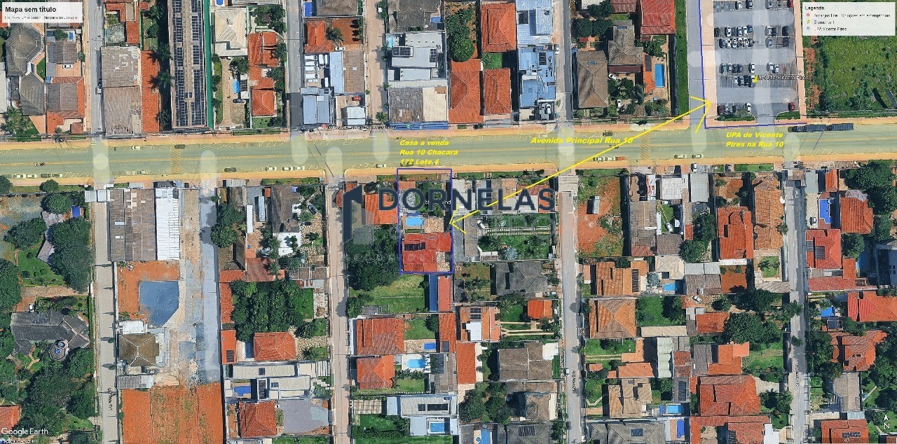 Rua 10 terreno com 800m² pode ser comercial pertinho da upa oportunidade fora de condomínio