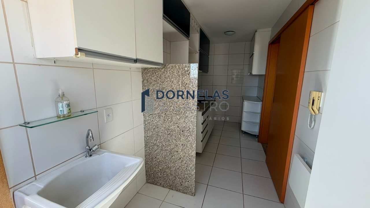Residencial duetto 2 dormitórios, 3 banheiros, desocupado, andar alto, guará ii aceita fgts e financiamento bancário