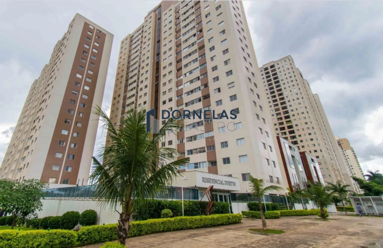 Residencial duetto 2 dormitórios, 3 banheiros, desocupado, andar alto, guará ii aceita fgts e financiamento bancário