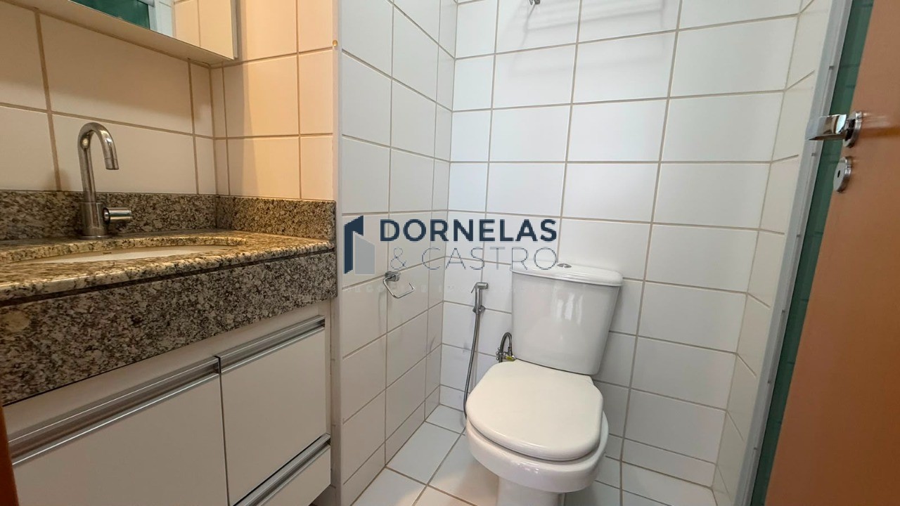 Residencial duetto 2 dormitórios, 3 banheiros, desocupado, andar alto, guará ii aceita fgts e financiamento bancário