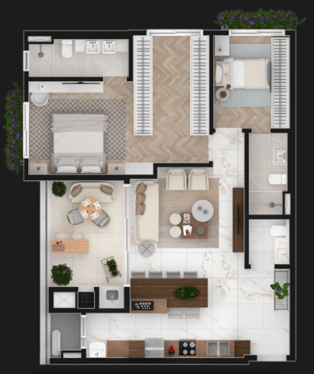 Cobertura, 3 quartos, 203 m² - Foto 37