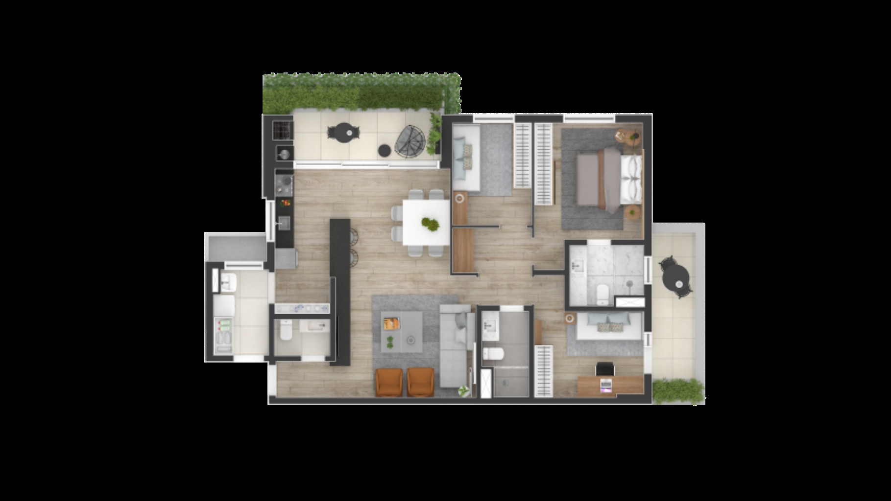 Apartamento, 2 quartos, 72 m² - Foto 29