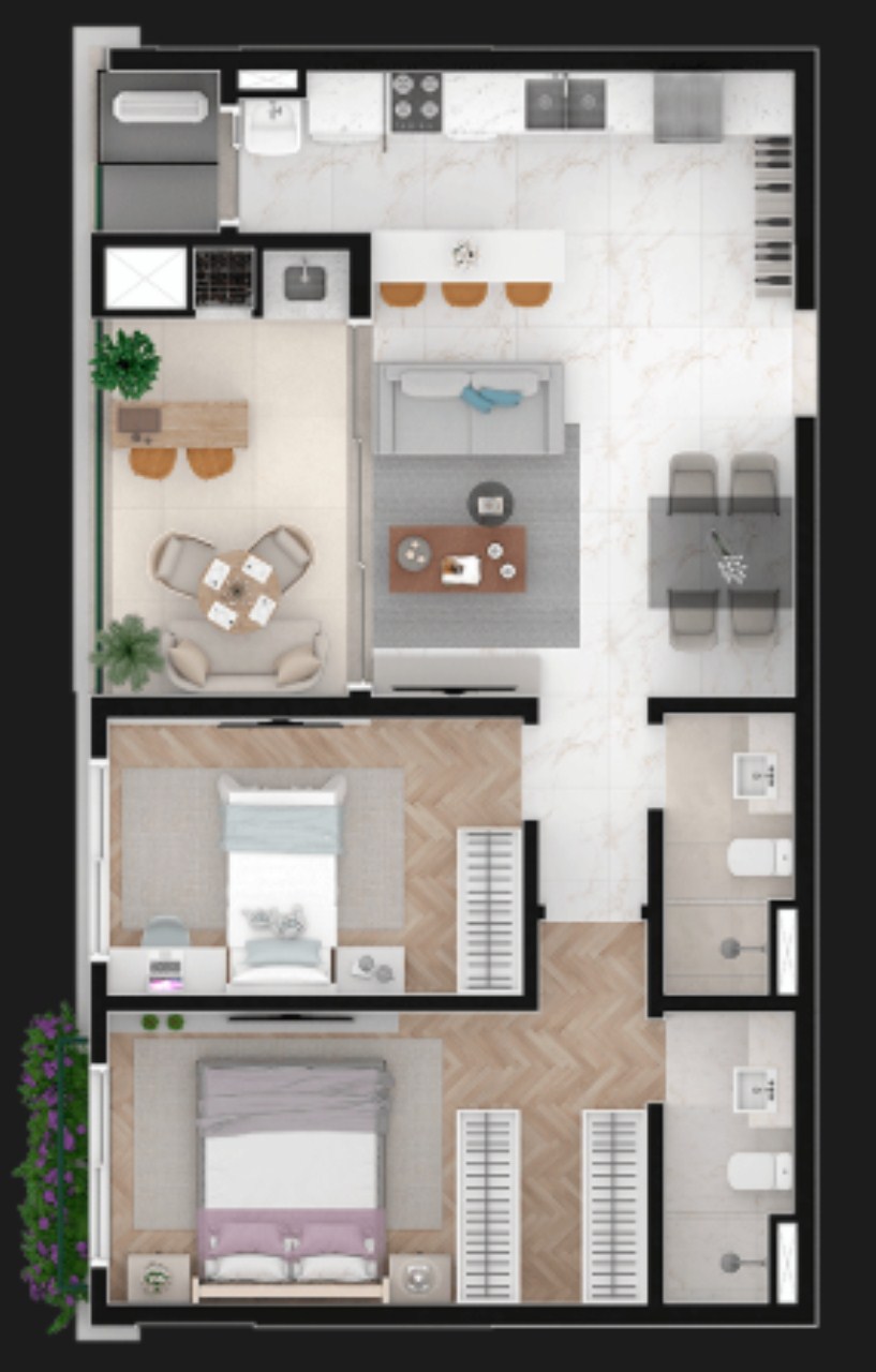 Cobertura, 2 quartos, 196 m² - Foto 34