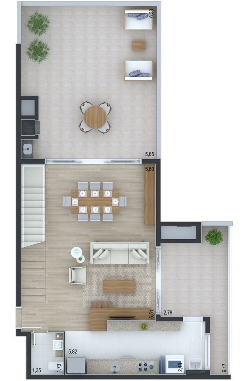 Apartamento à venda com 2 quartos, 116m² - Foto 21
