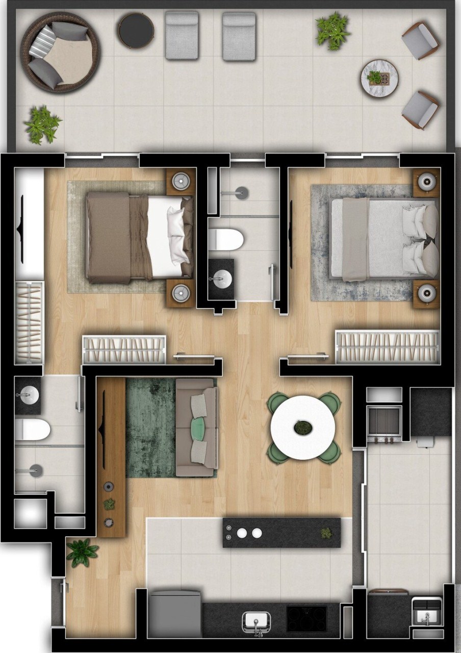 Apartamento, 3 quartos, 171 m² - Foto 30