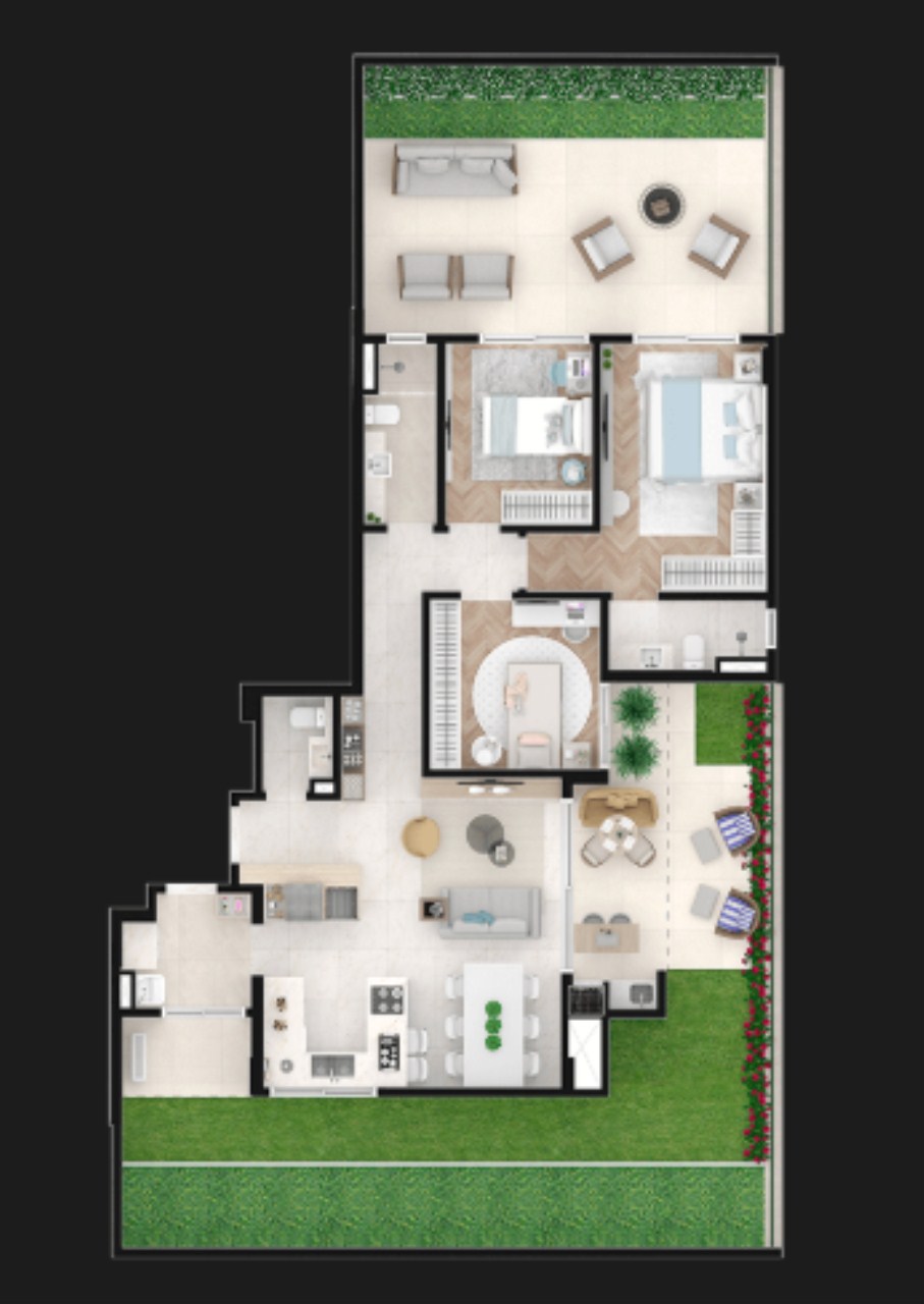 Cobertura, 2 quartos, 196 m² - Foto 46