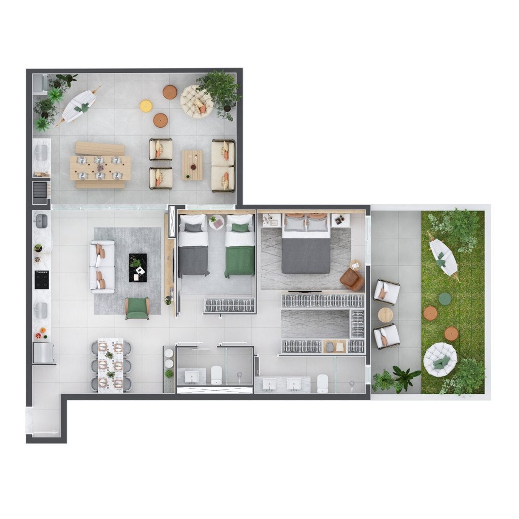Apartamento, 1 quarto, 30 m² - Foto 33