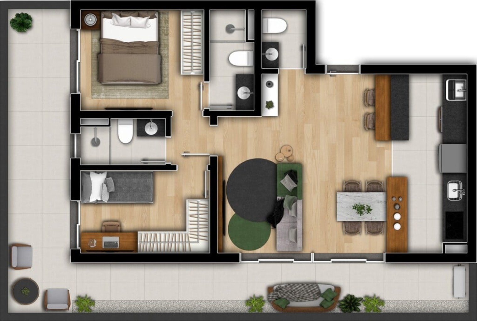 Apartamento, 3 quartos, 171 m² - Foto 31