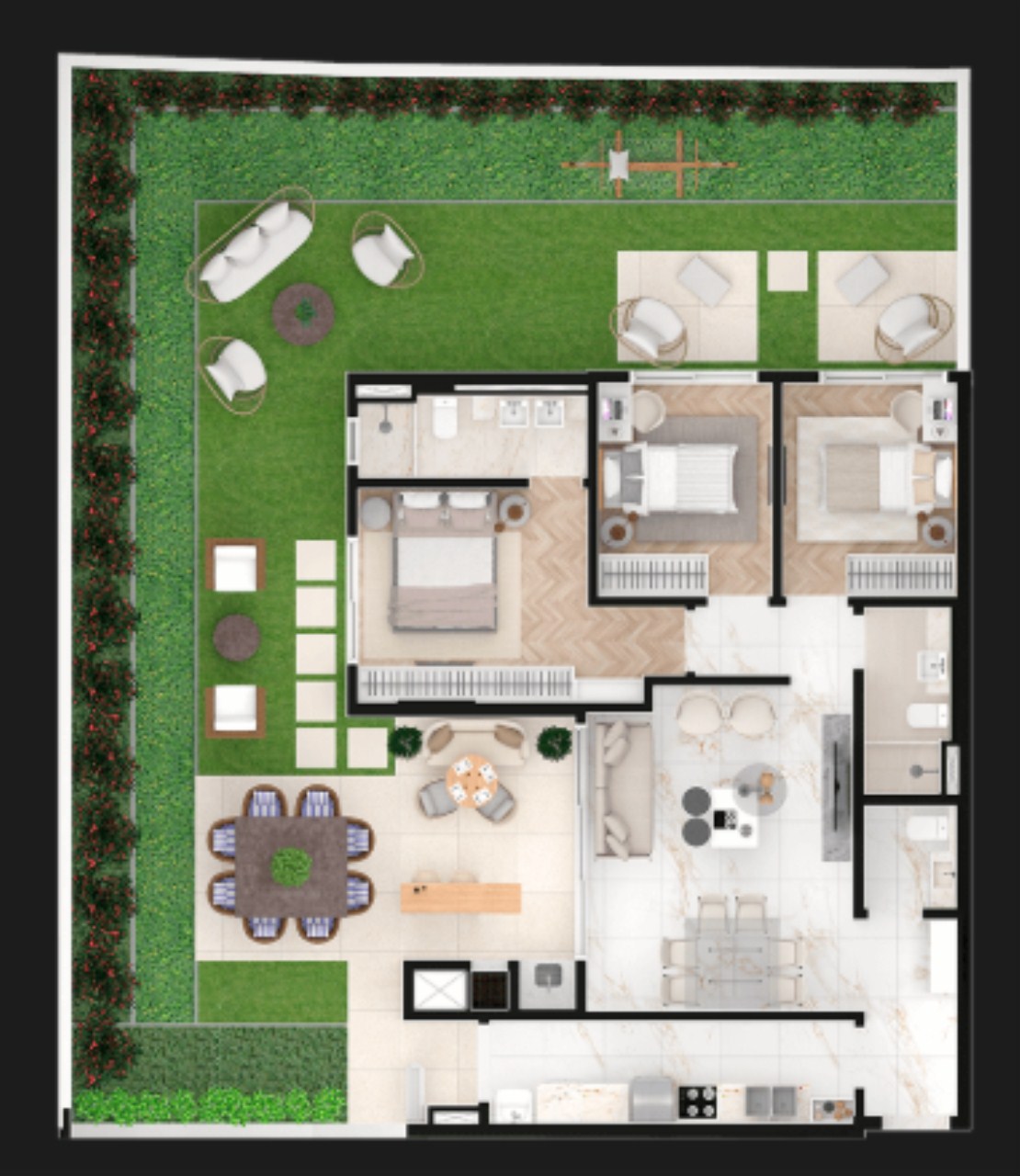 Cobertura, 3 quartos, 203 m² - Foto 48