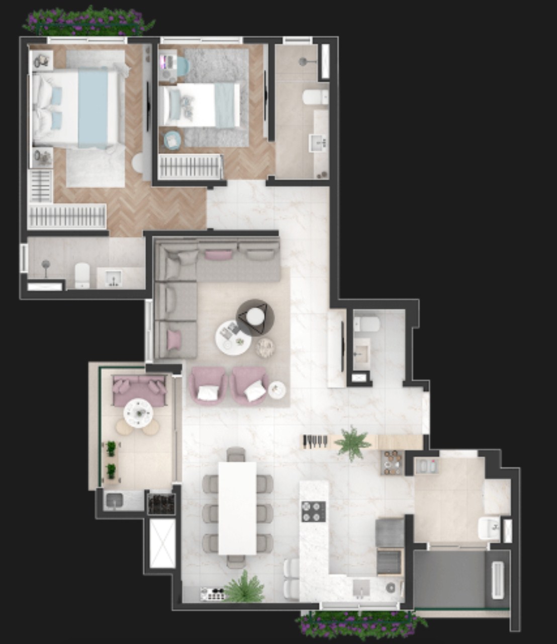 Cobertura, 2 quartos, 196 m² - Foto 39