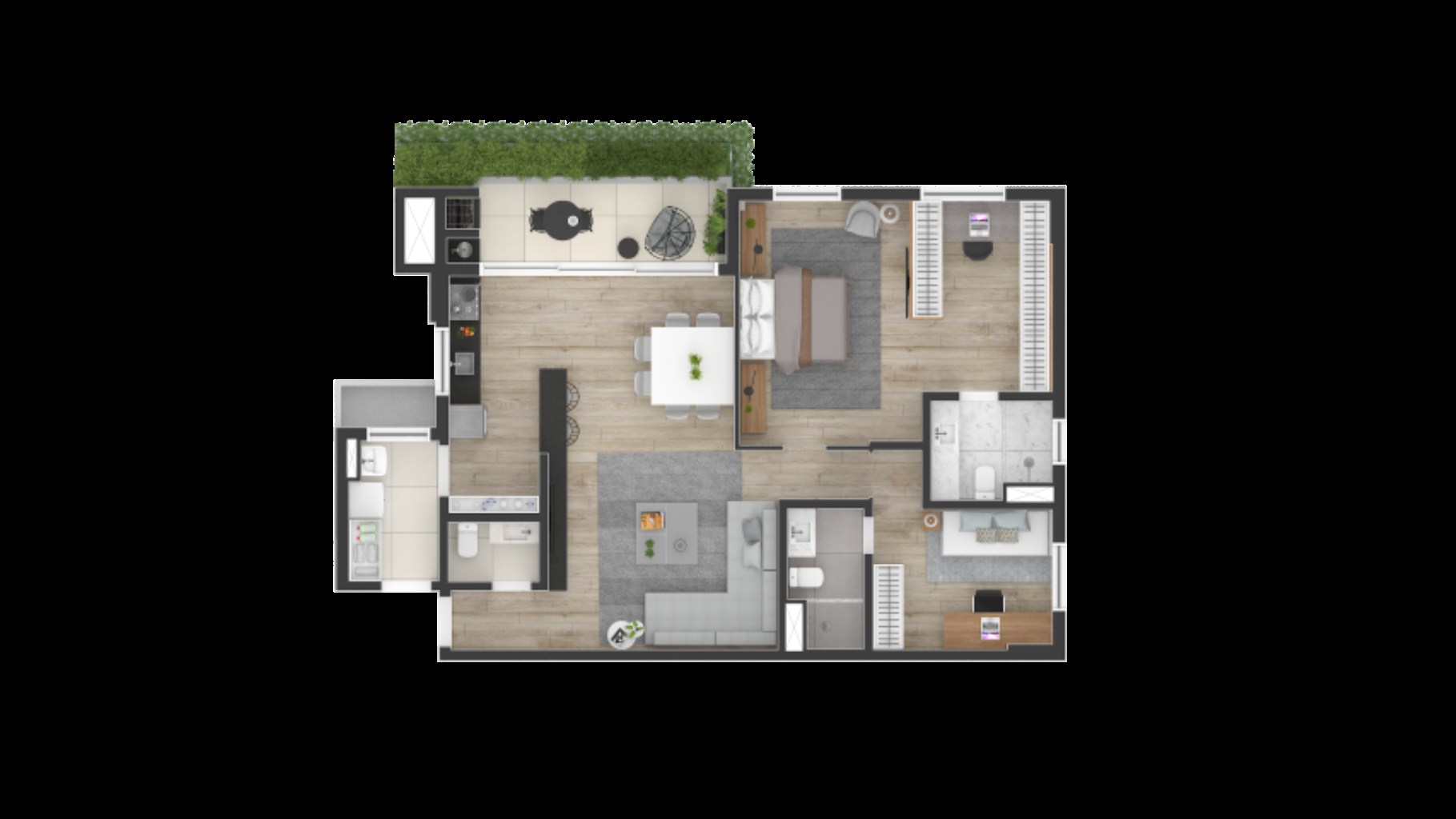 Apartamento, 2 quartos, 72 m² - Foto 26