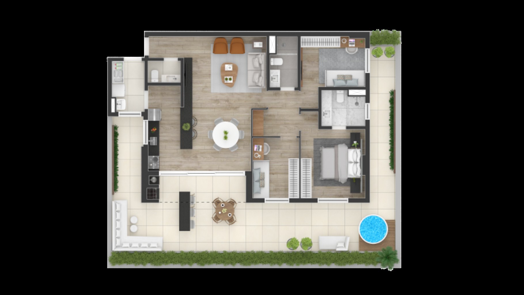 Apartamento, 2 quartos, 72 m² - Foto 30