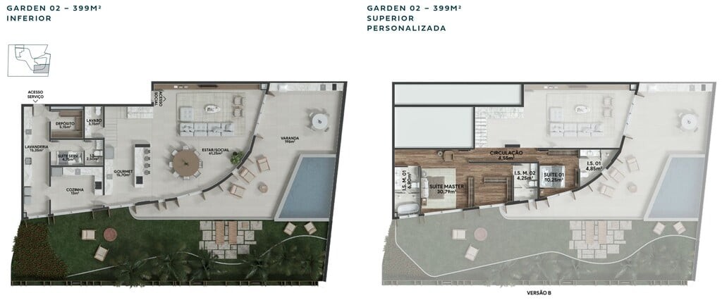 Apartamento, 2 quartos, 134 m² - Foto 73