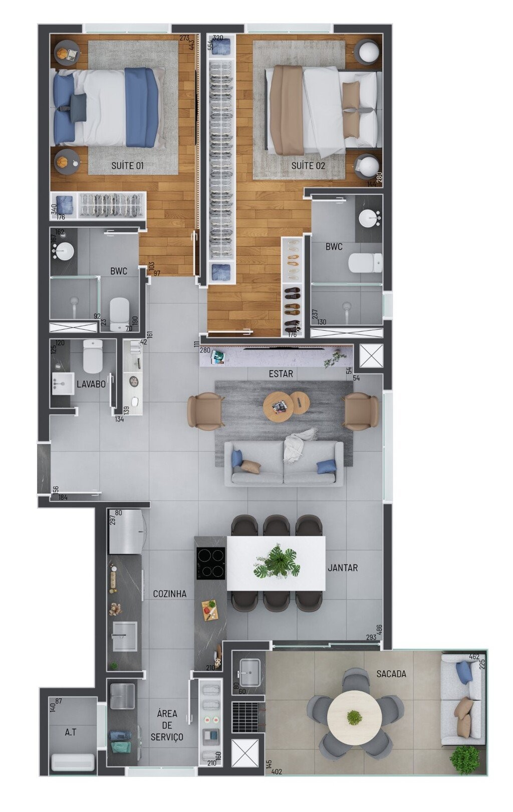 Apartamento, 2 quartos, 89 m² - Foto 26