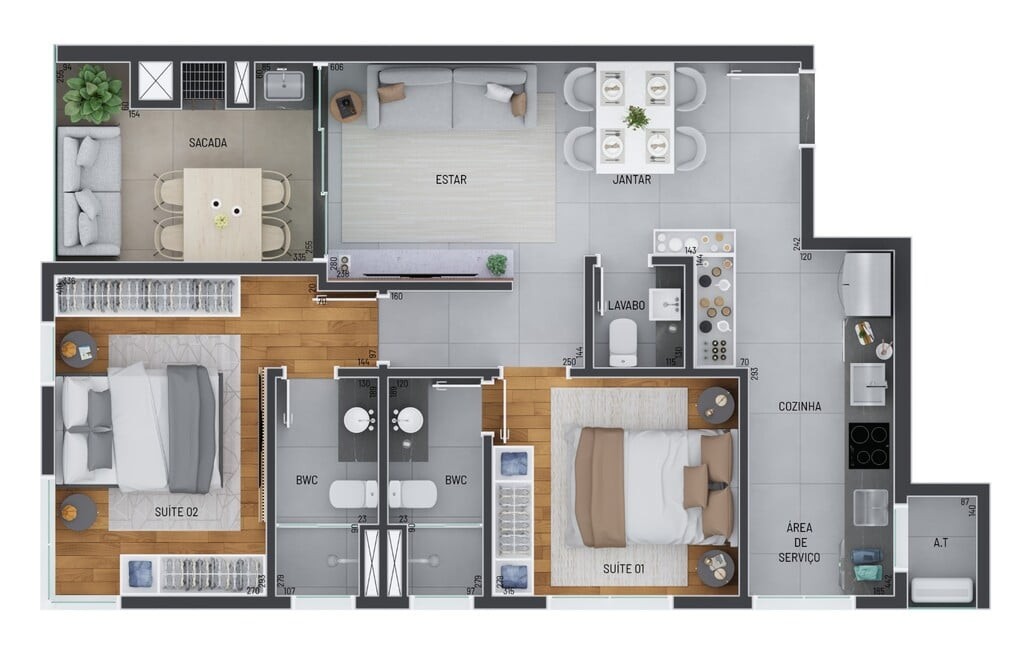 Cobertura, 3 quartos, 145 m² - Foto 25