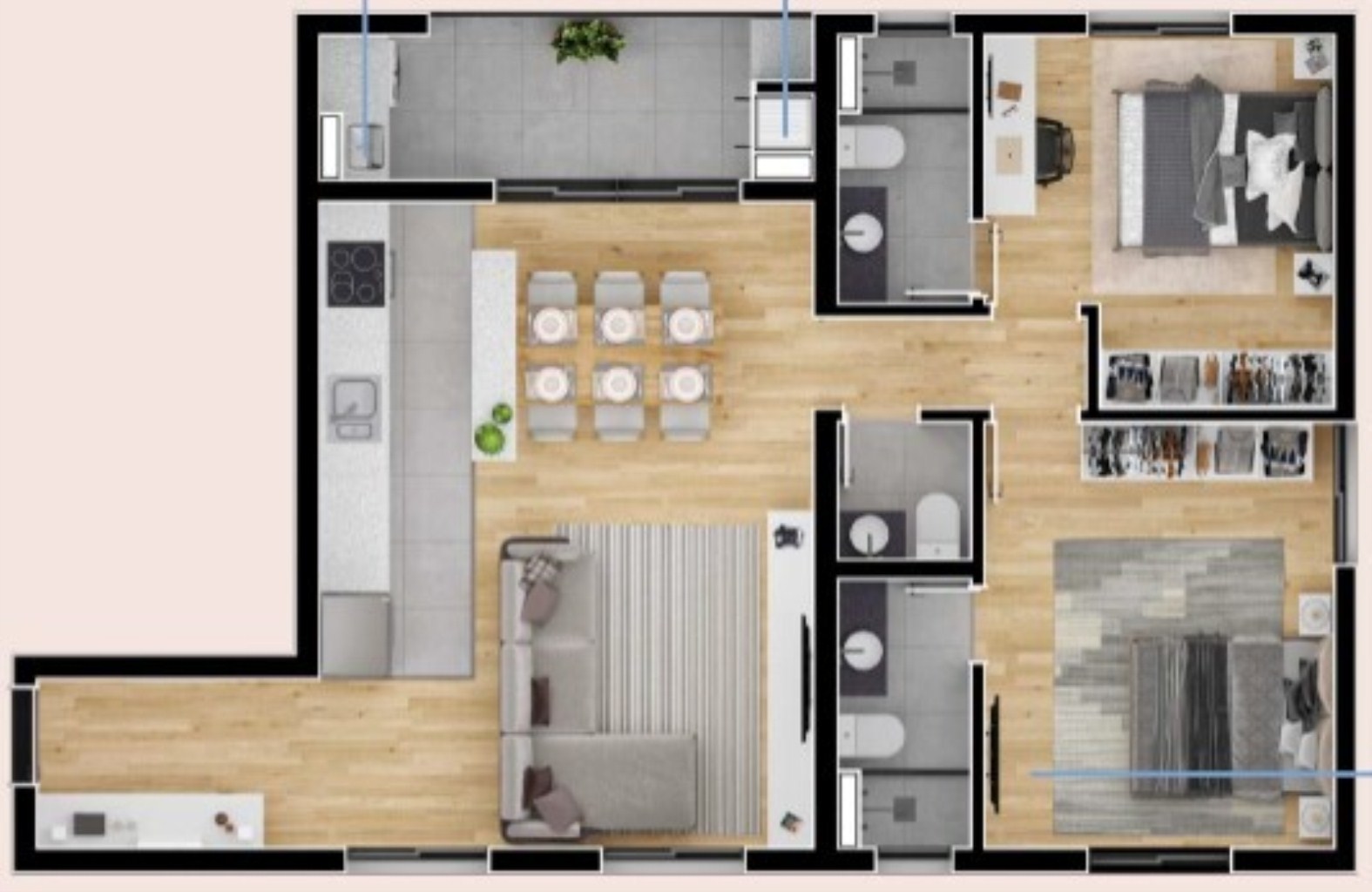 Apartamento, 1 quarto, 47 m² - Foto 26