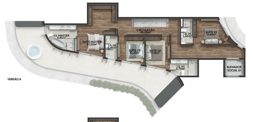 Apartamento, 3 quartos, 140 m² - Foto 65