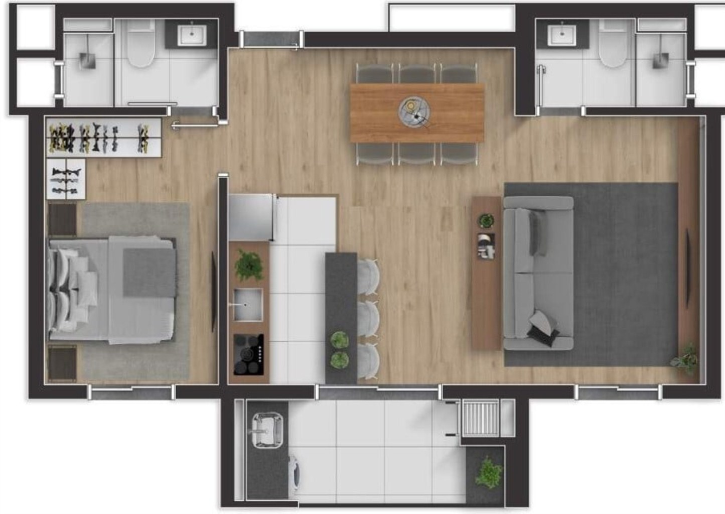 Apartamento, 3 quartos, 79 m² - Foto 26